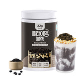 Flimeal Black Sesame Protein Shake, With Crunchy Protein Balls (22.22oz)