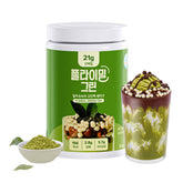 Flimeal GreenTea Matcha Protein Shake, With Crunchy Protein Balls (22.22oz)