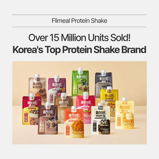 Over 15 million units sold! The leading brand in protein shakes—FLIMEAL