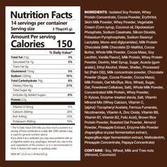 Flimeal Chocolate Protein Shake, With Crunchy Protein Balls (22.22oz).