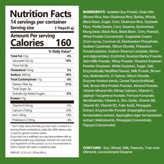 Flimeal GreenTea Matcha Protein Shake, With Crunchy Protein Balls (22.22oz).