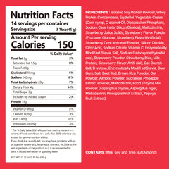 Flimeal Strawberry Protein Shake, With Crunchy Protein Balls (22.22oz).