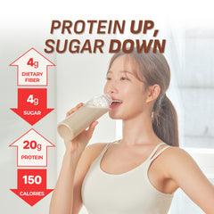 Flimeal Dolce Latte Protein Shake, With Crunchy Protein Balls (22.22oz).