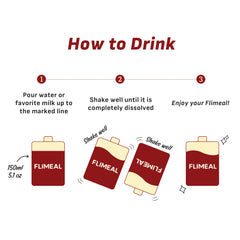 Flimeal Milk Tea Protein Shake, With Crunchy Protein Balls (22.22oz).