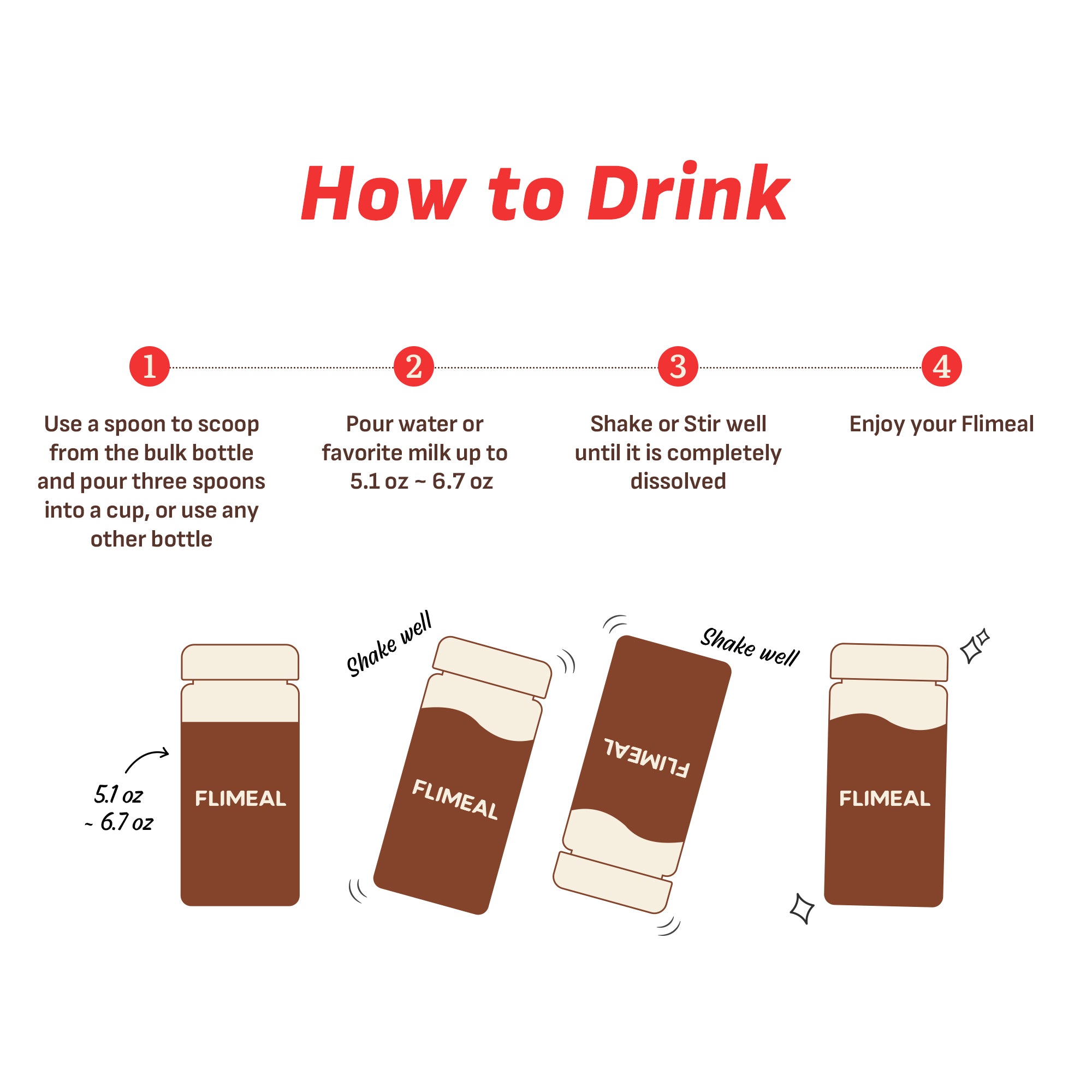 Flimeal Dolce Latte Protein Shake, With Crunchy Protein Balls (22.22oz).