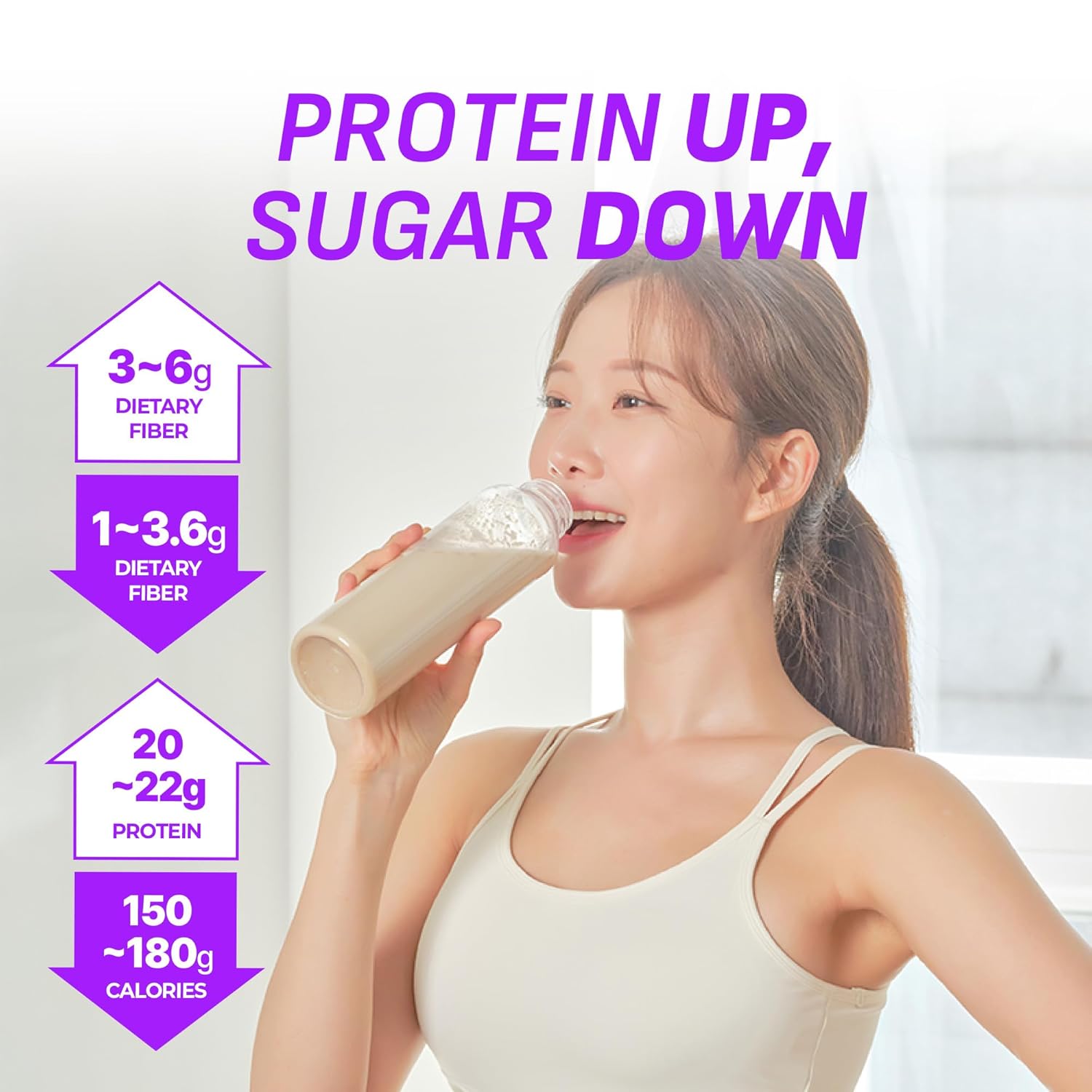 Flimeal Protein Shake Variety Pouch, With Crunchy Protein Balls (14 Servings, 7 Flavor Variety Pack).
