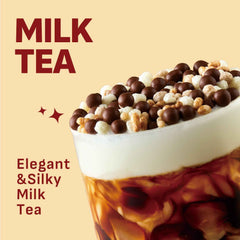 Flimeal Milk Tea Protein Shake Pouch, With Crunchy Protein Balls (7 Packs X 1.59 oz)